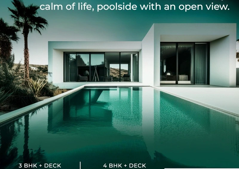 The Domus Menarco Swimming Pool and Podium Deck